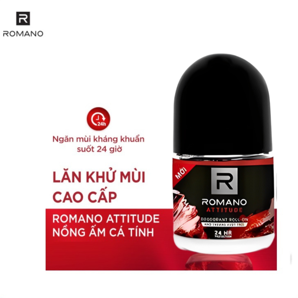 Lăn khử mùi hương nước hoa Romano Classic/Attitude/Gentleman 25ml