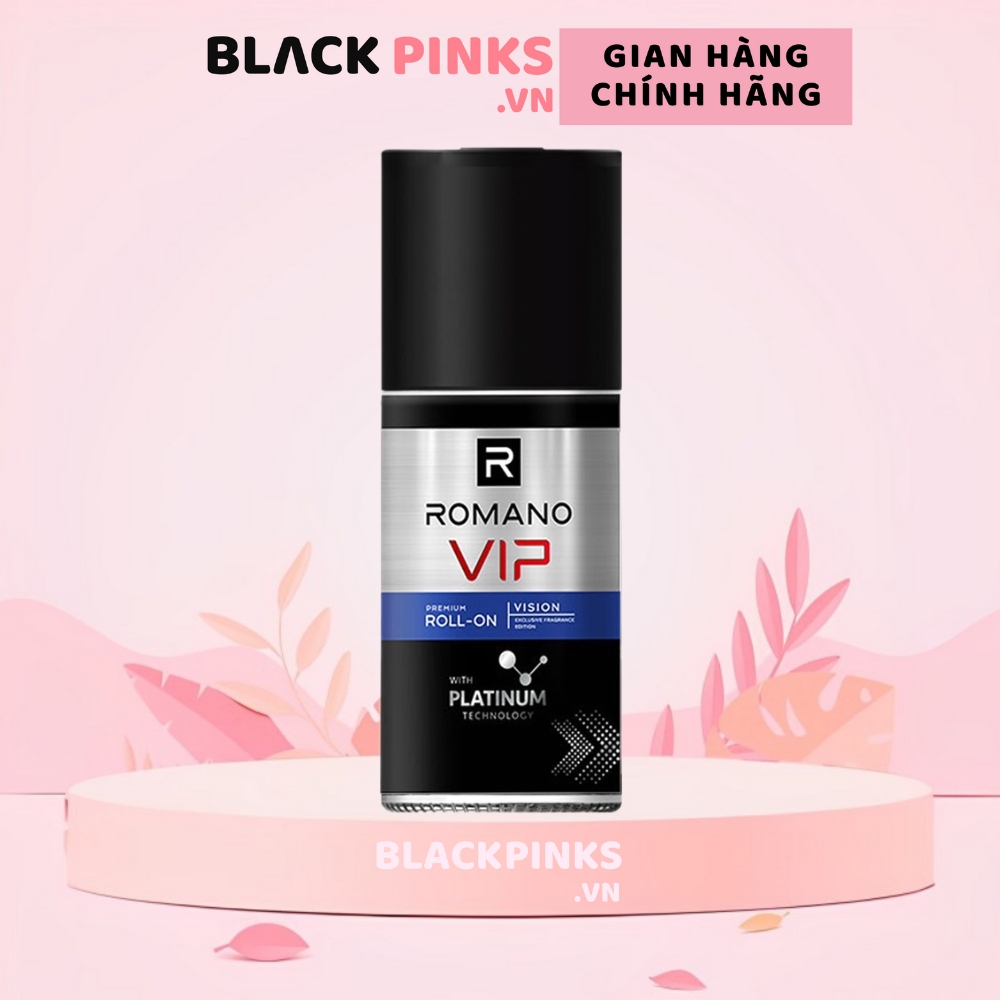 Lăn khử mùi hương nước hoa cao cấp Romano VIP Vision/Passion 50ml