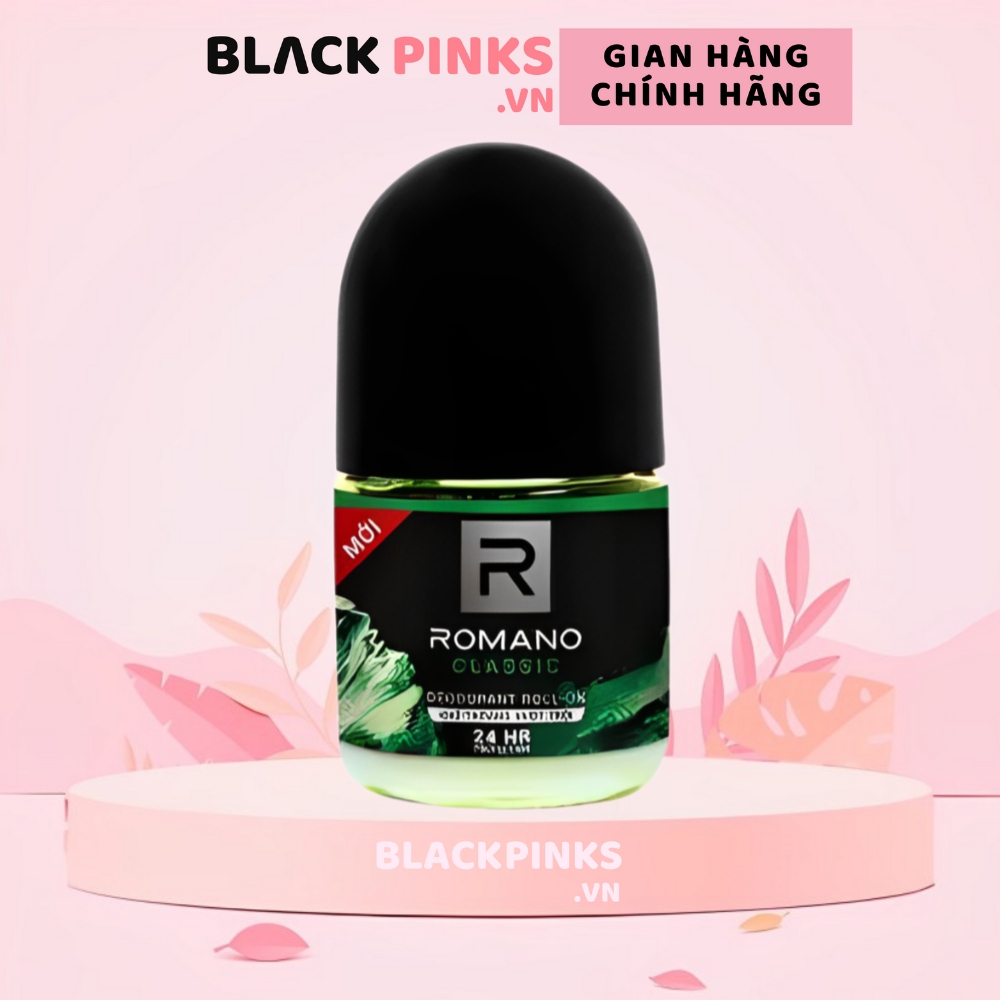 Lăn khử mùi hương nước hoa Romano Classic/Attitude/Gentleman 25ml