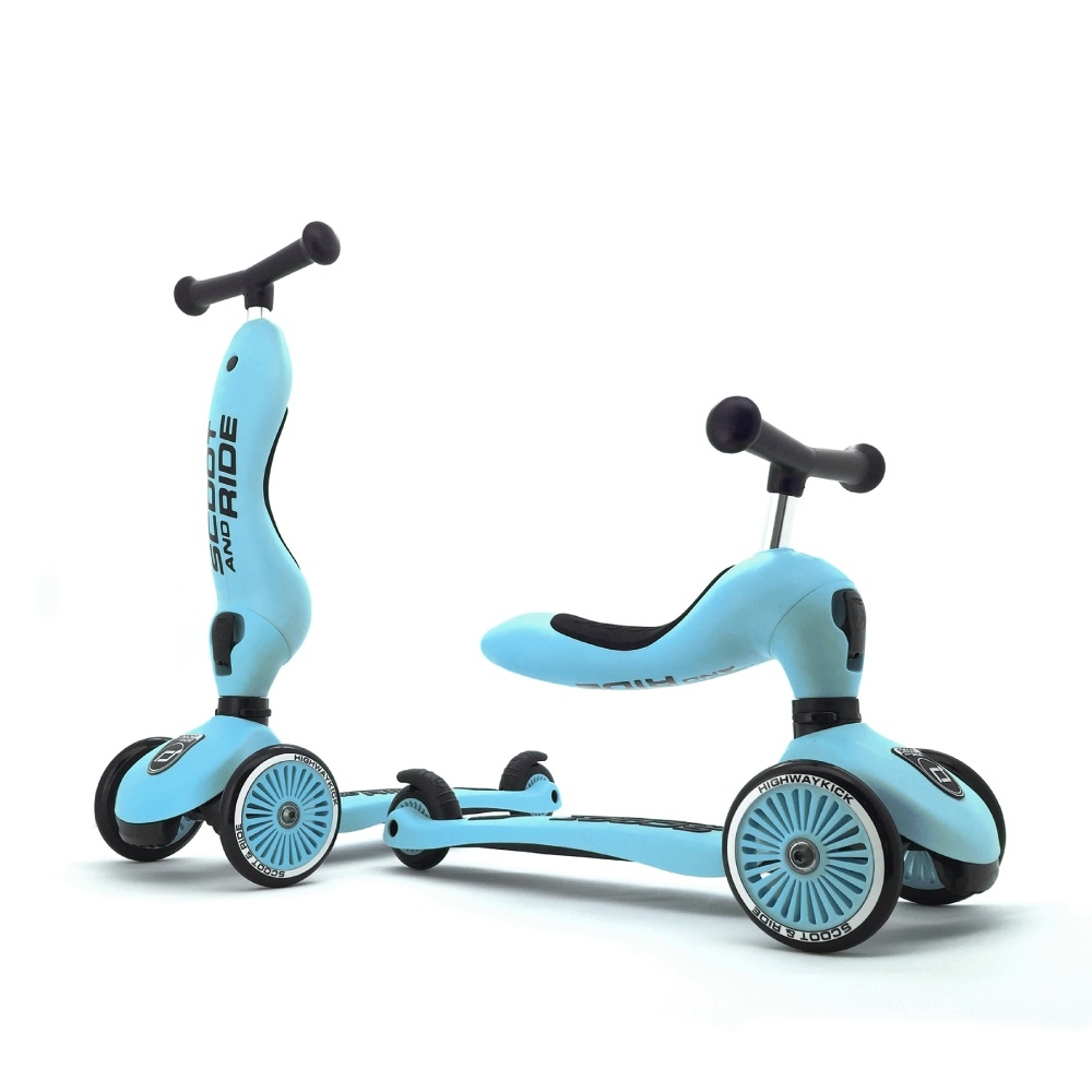 Xe chòi chân, scooter trẻ em Scoot and Ride Highwaykick 1 (blueberry)