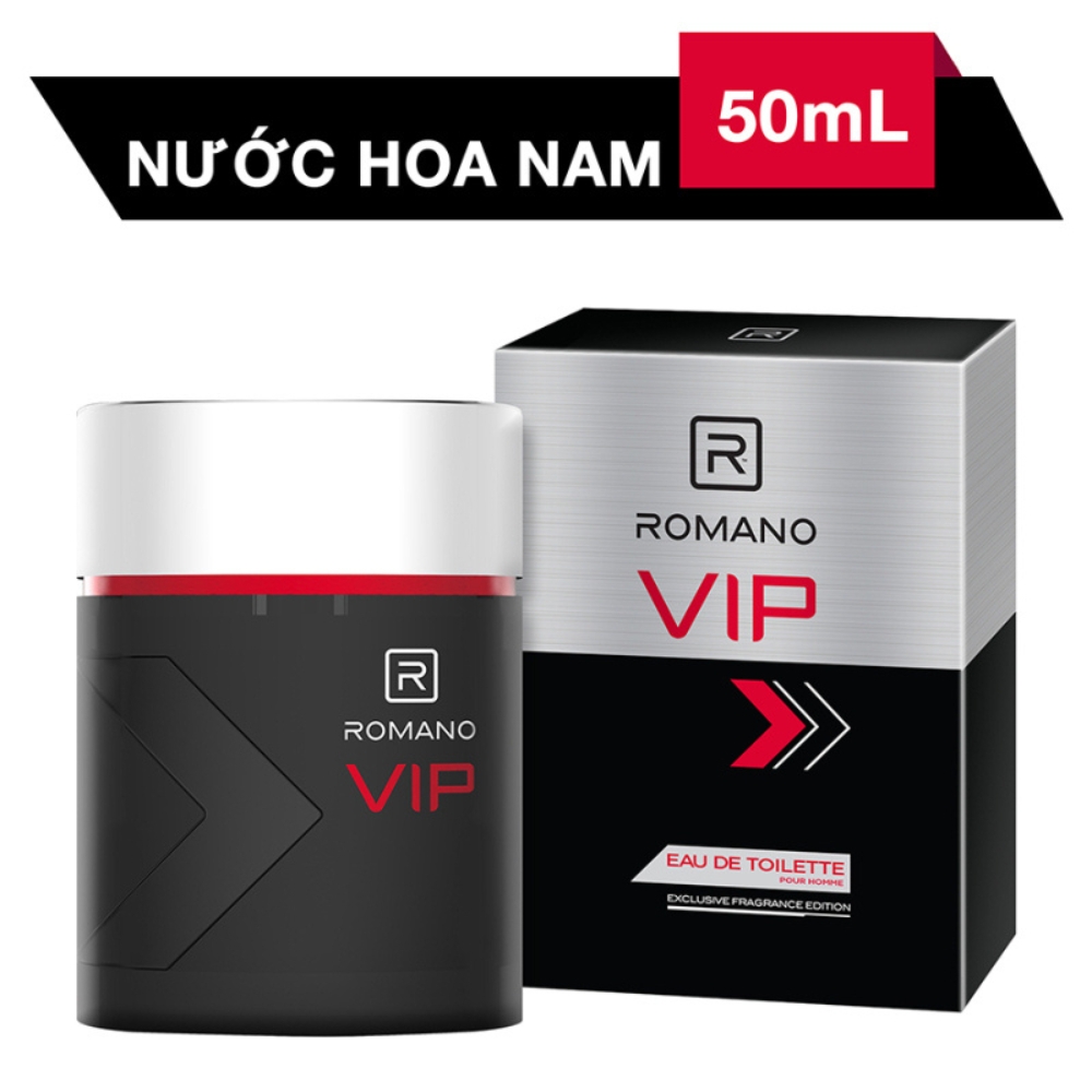 Nước hoa nam cao cấp Romano VIP Vision/Passion 50ml