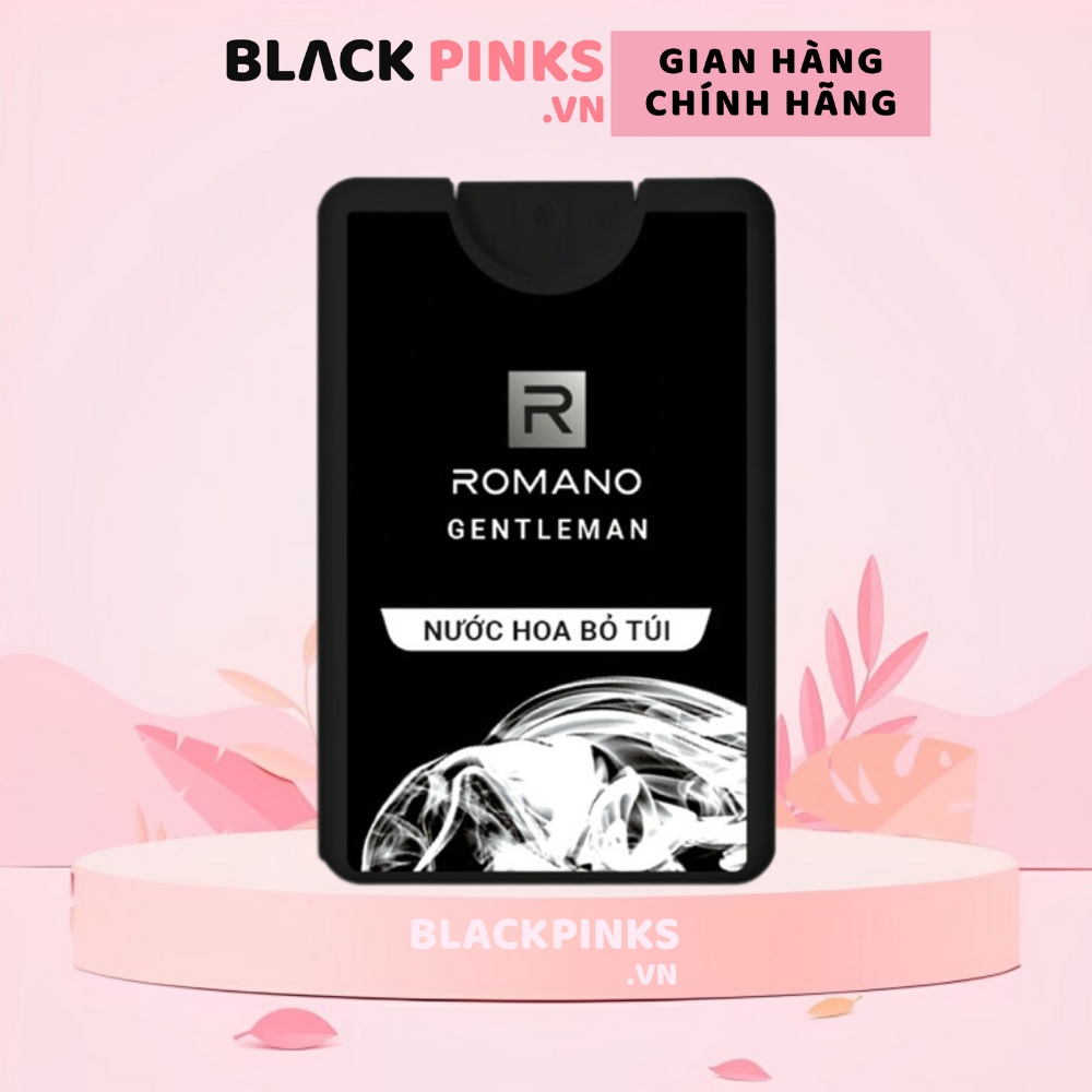 Nước hoa nam bỏ túi Romano Classic/Attitude/Force/Gentleman 18ml