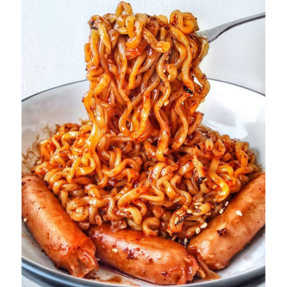 Thùng 30 ly mì khô gà cay Samyang 70g