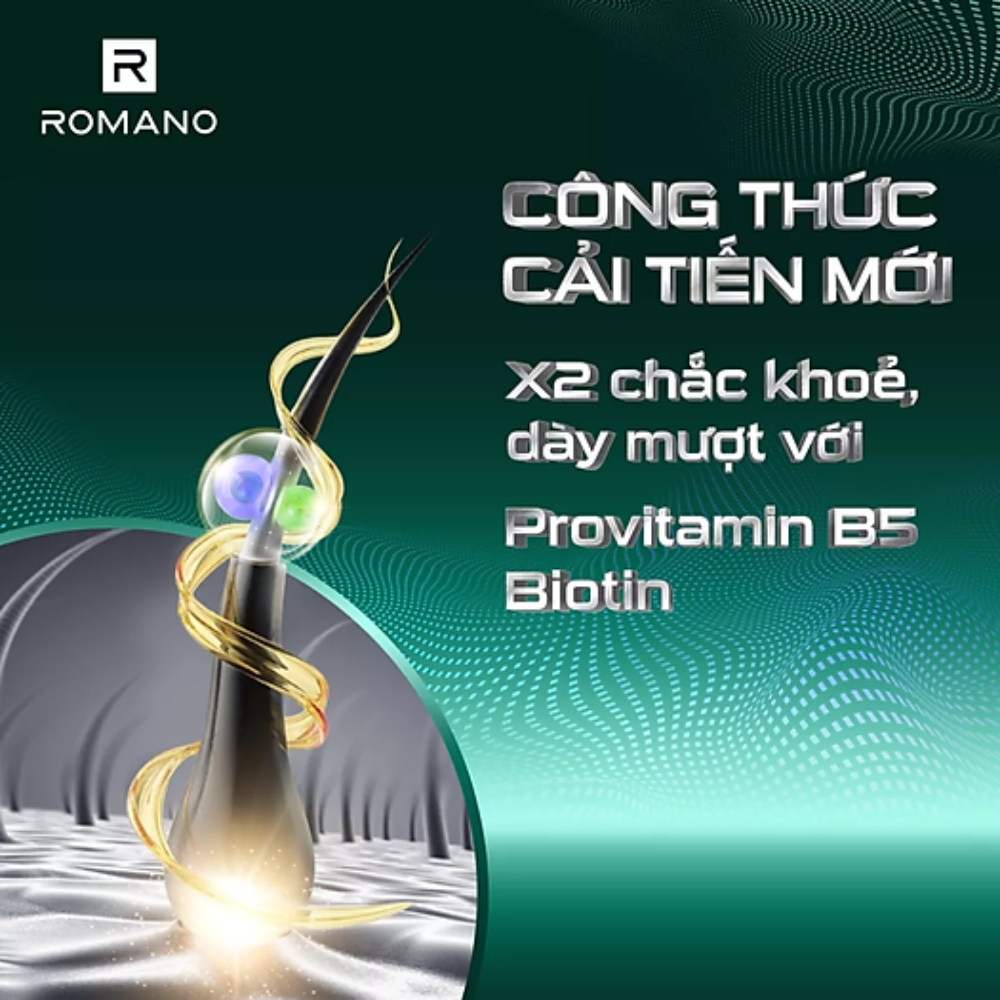 Dây 14 gói 5g dầu gội hương nước hoa Romano Classic/Attitude/Force/Gentleman