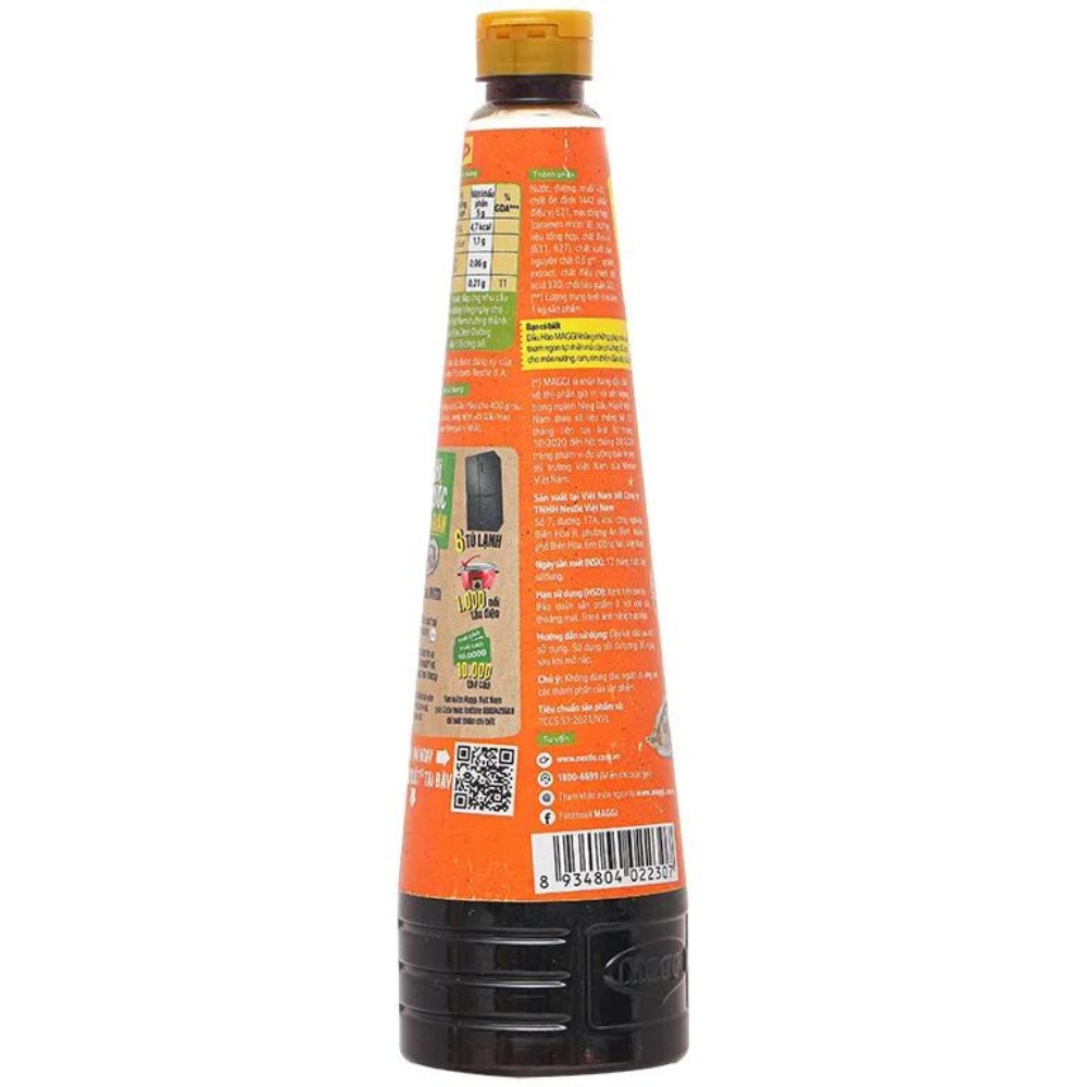 Dầu hào Maggi đậm đặc chai 530ml (date 26/10/2024)