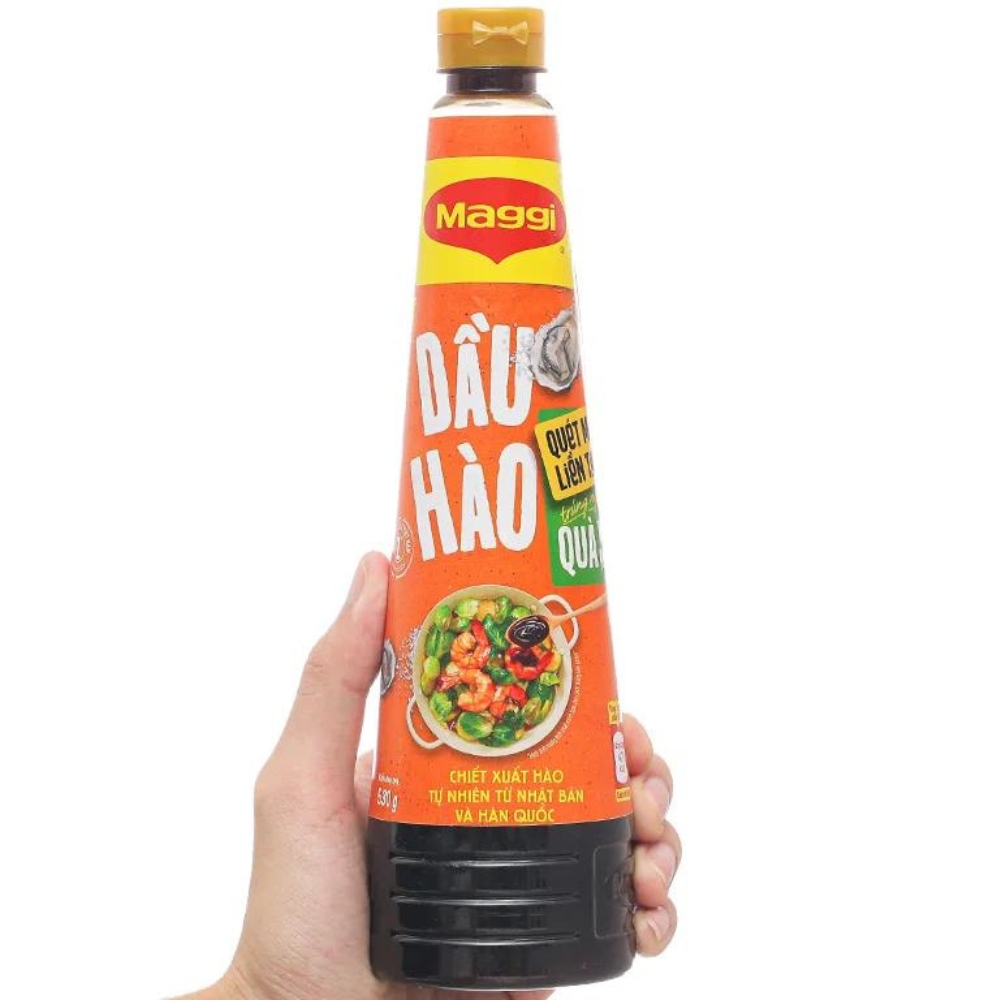 Dầu hào Maggi đậm đặc chai 530ml (date 26/10/2024)