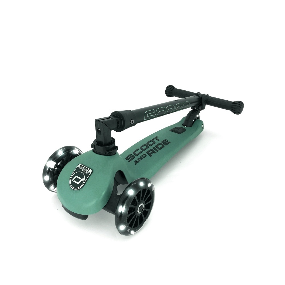 Xe Scooter trẻ em Scoot and Ride Highwaykick 3 LED (forest)