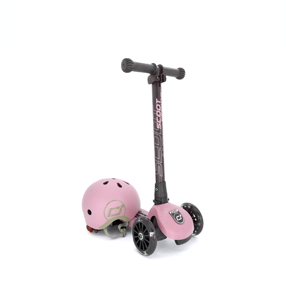 Xe Scooter trẻ em Scoot and Ride Highwaykick 3 LED (rose)