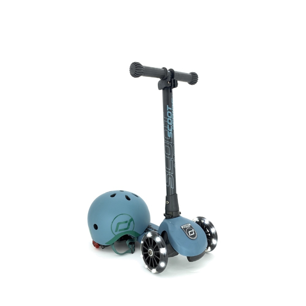 Xe scooter trẻ em Scoot and Ride Highwaykick 3 LED (steel)