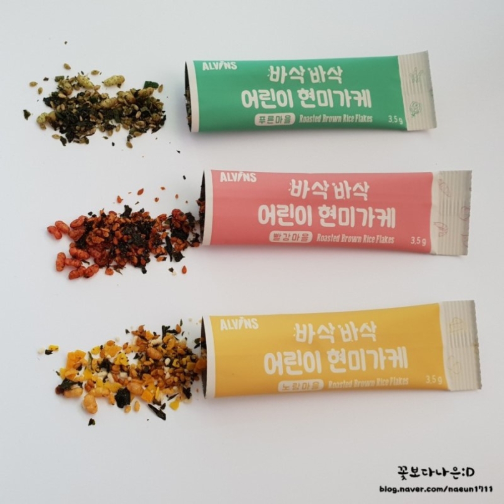 Gia vị rắc cơm cho bé vị gà/vị rau củ/vị tôm Alvins 28g dành cho bé từ 15 tháng tuổi