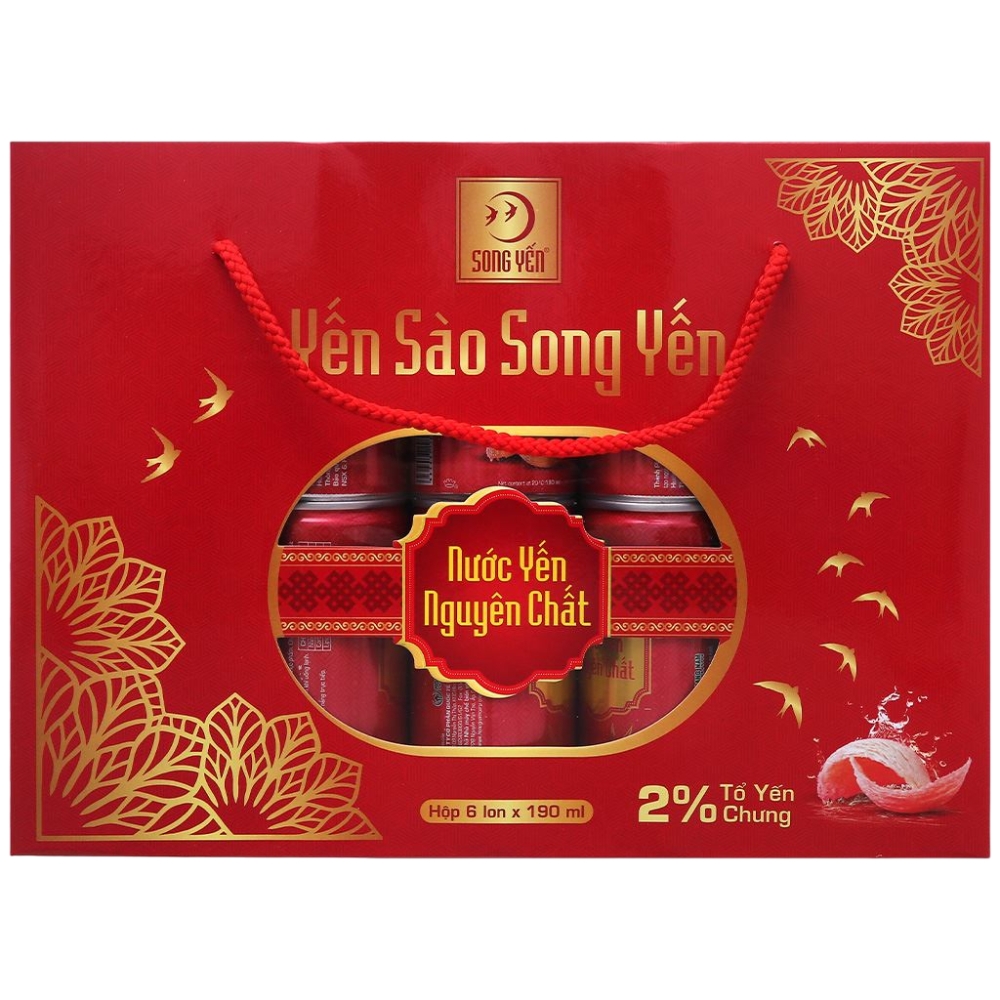 Yến sào Song Yến (Hộp 6 x 190ml)