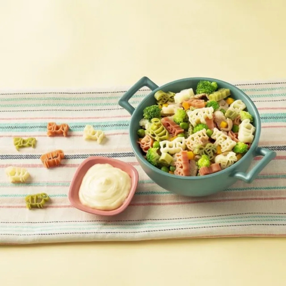 Mì nui rau củ hữu cơ cho bé hình động vật Bartolini 250g dành cho bé từ 10 tháng tuổi