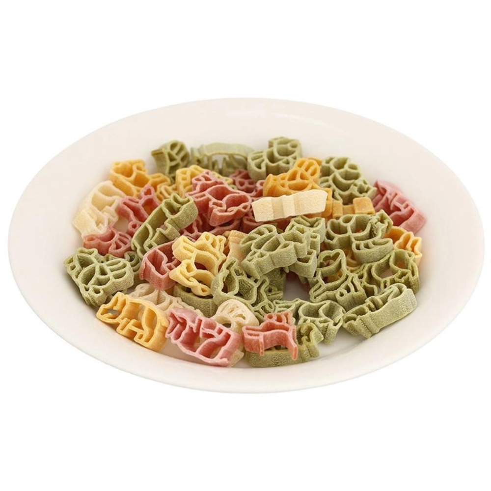 Mì nui rau củ hữu cơ cho bé hình động vật Bartolini 250g dành cho bé từ 10 tháng tuổi