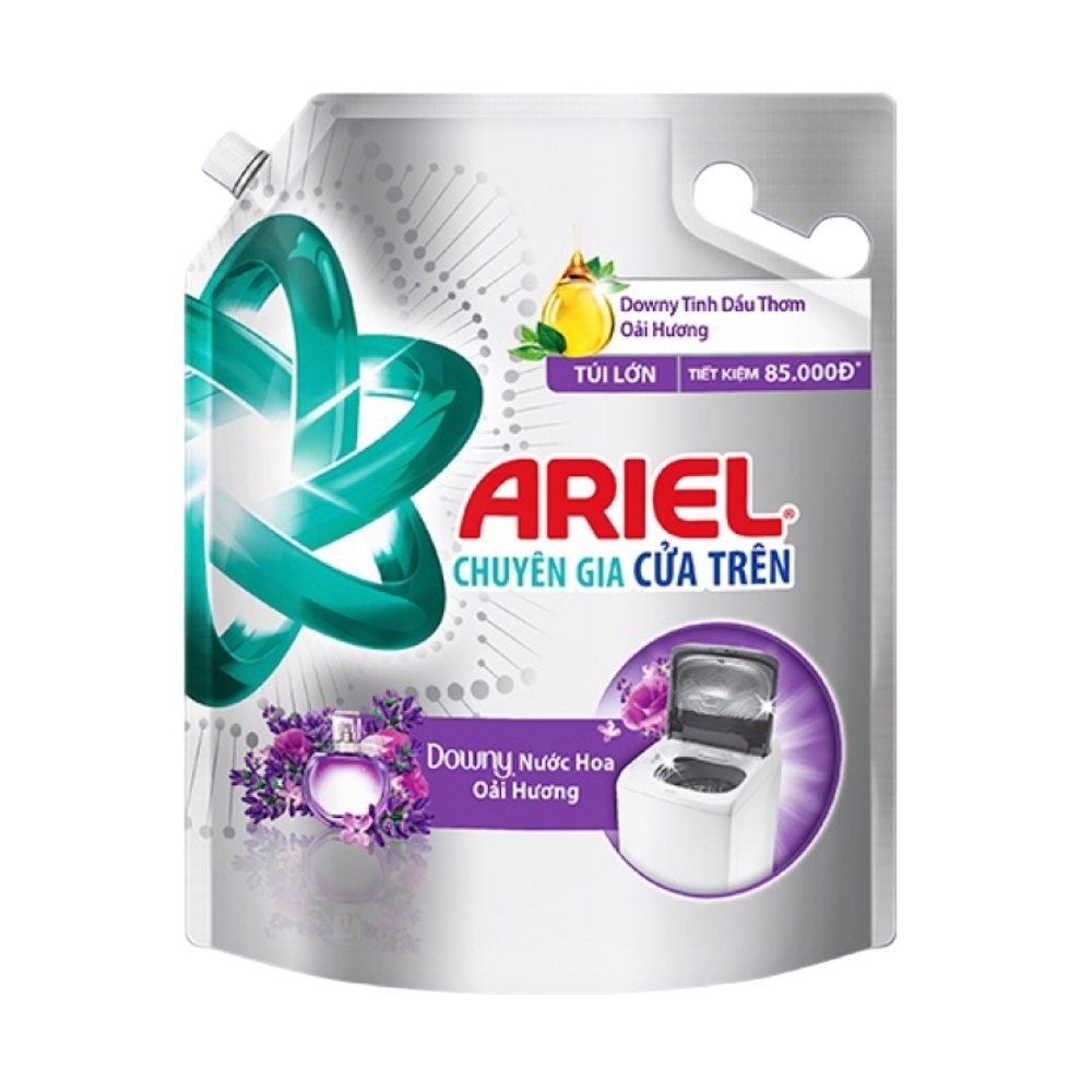 Nước giặt Ariel chuyên gia cửa trên 3.2kg