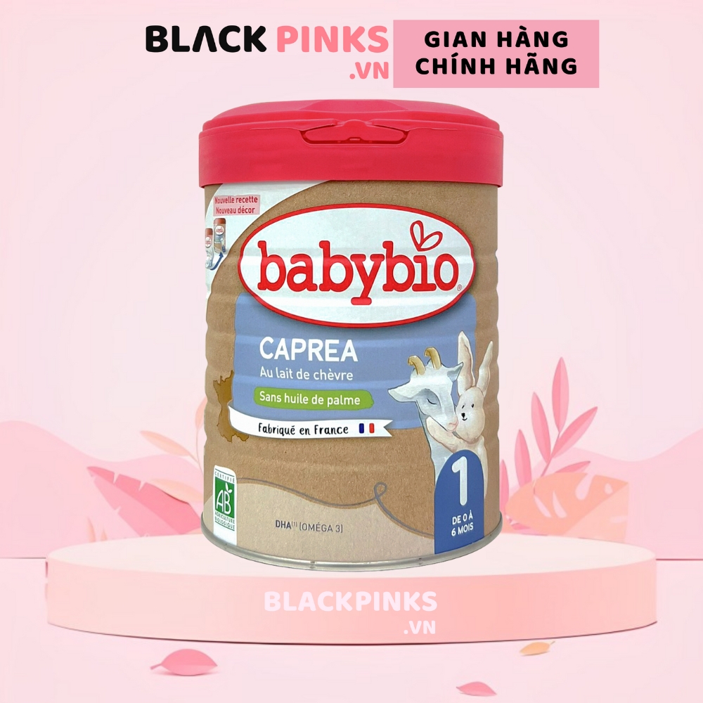 Sữa dê hữu cơ Babybio số 1/số 2/số 3 800g dành cho bé từ sơ sinh đến 36 tháng tuổi