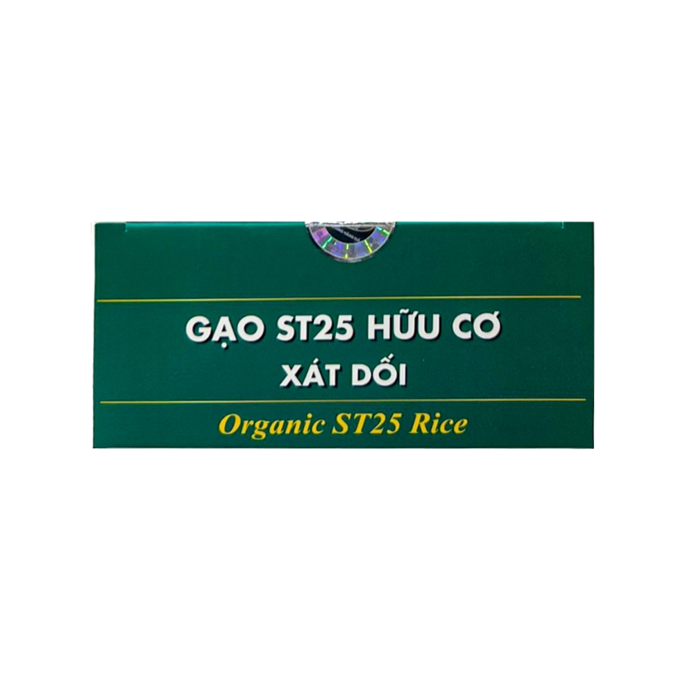 Gạo trắng xát dối hữu cơ ST25 Hoa Sữa 1kg