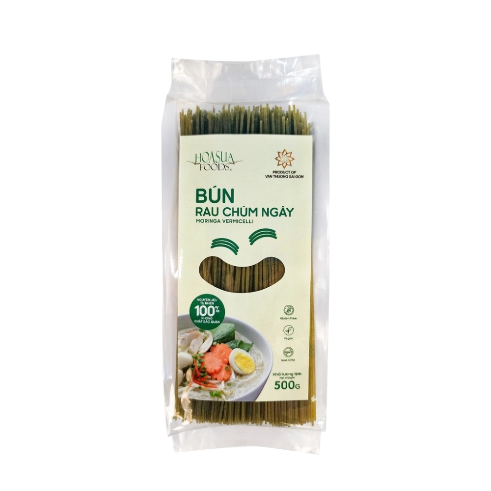 Bún gạo trắng/lứt/rau chùm ngây Hoa Sữa 500g