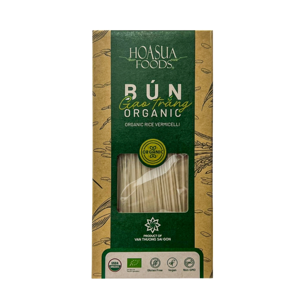 Bún gạo trắng/lứt hữu cơ Hoa Sữa 250g