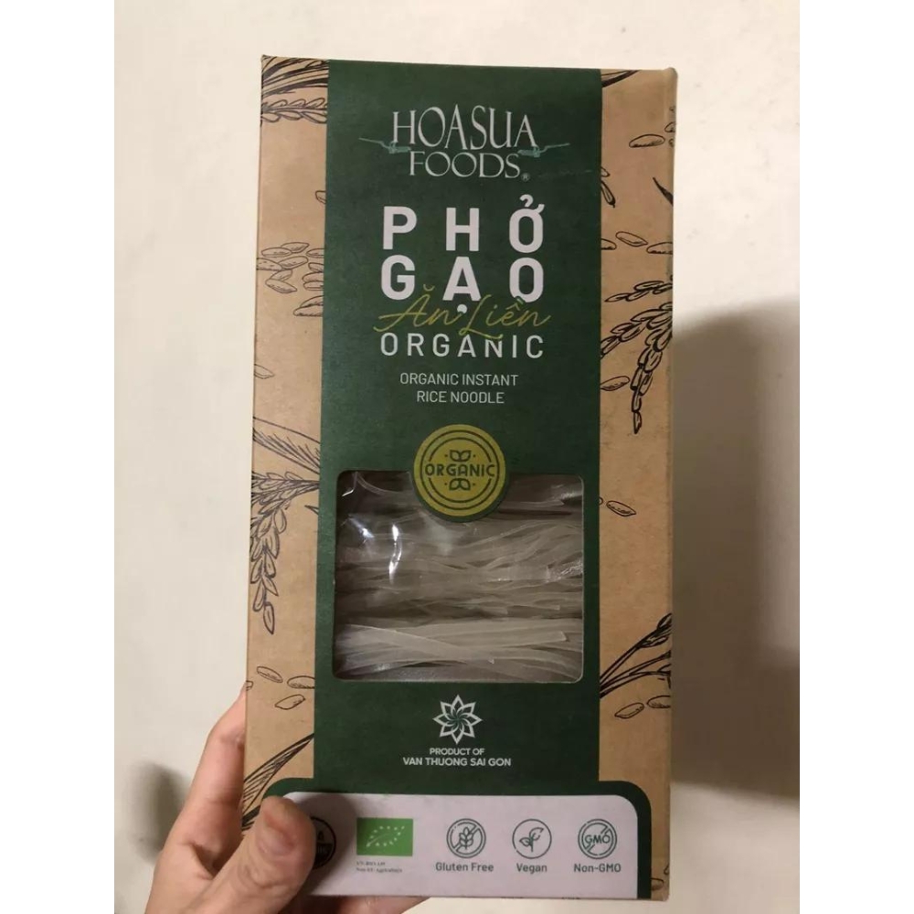 Phở gạo ăn liền hữu cơ Hoa Sữa 60gx6