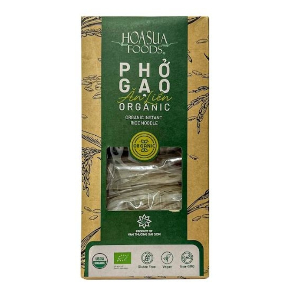 Phở gạo ăn liền hữu cơ Hoa Sữa 60gx6