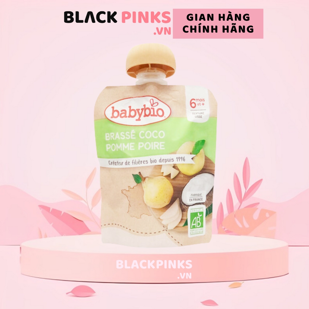 Sữa chua dừa/yến mạch hữu cơ cho bé nhiều vị Babybio 85g dành cho bé từ 6 tháng tuổi trở lên