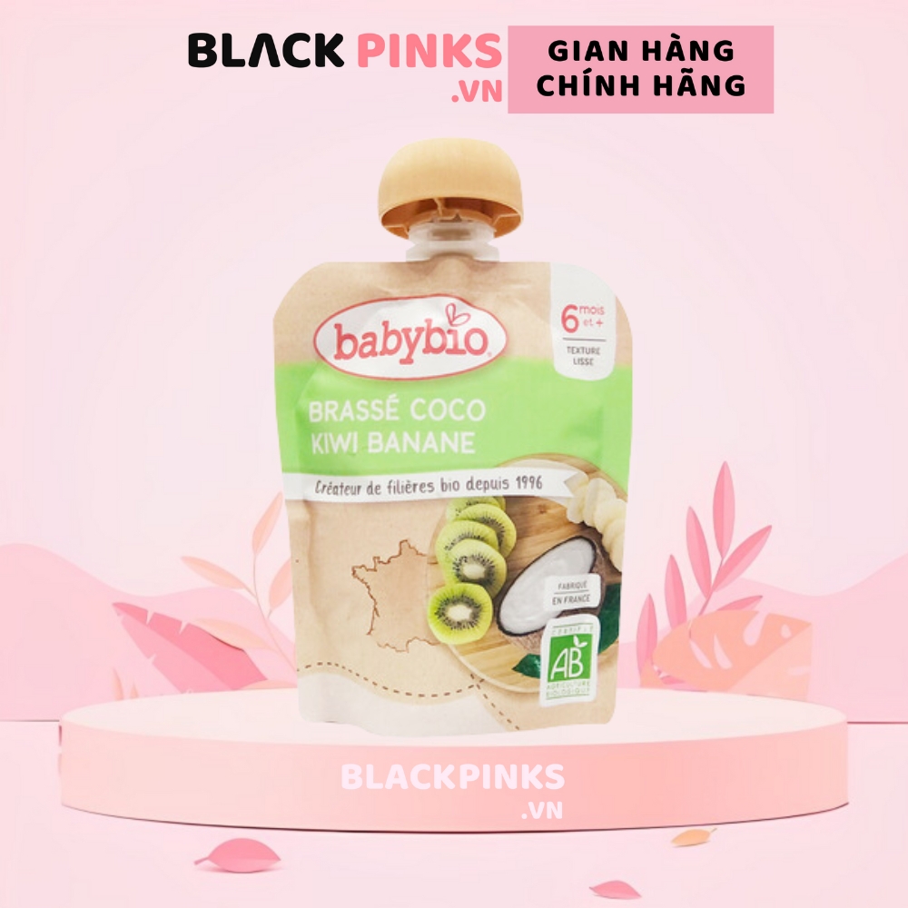 Sữa chua dừa/yến mạch hữu cơ cho bé nhiều vị Babybio 85g dành cho bé từ 6 tháng tuổi trở lên