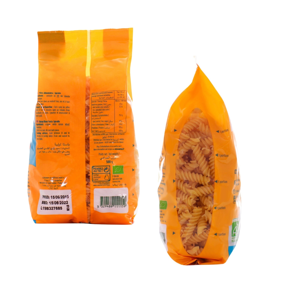 Mì xoắn trắng hữu cơ Markal 500g