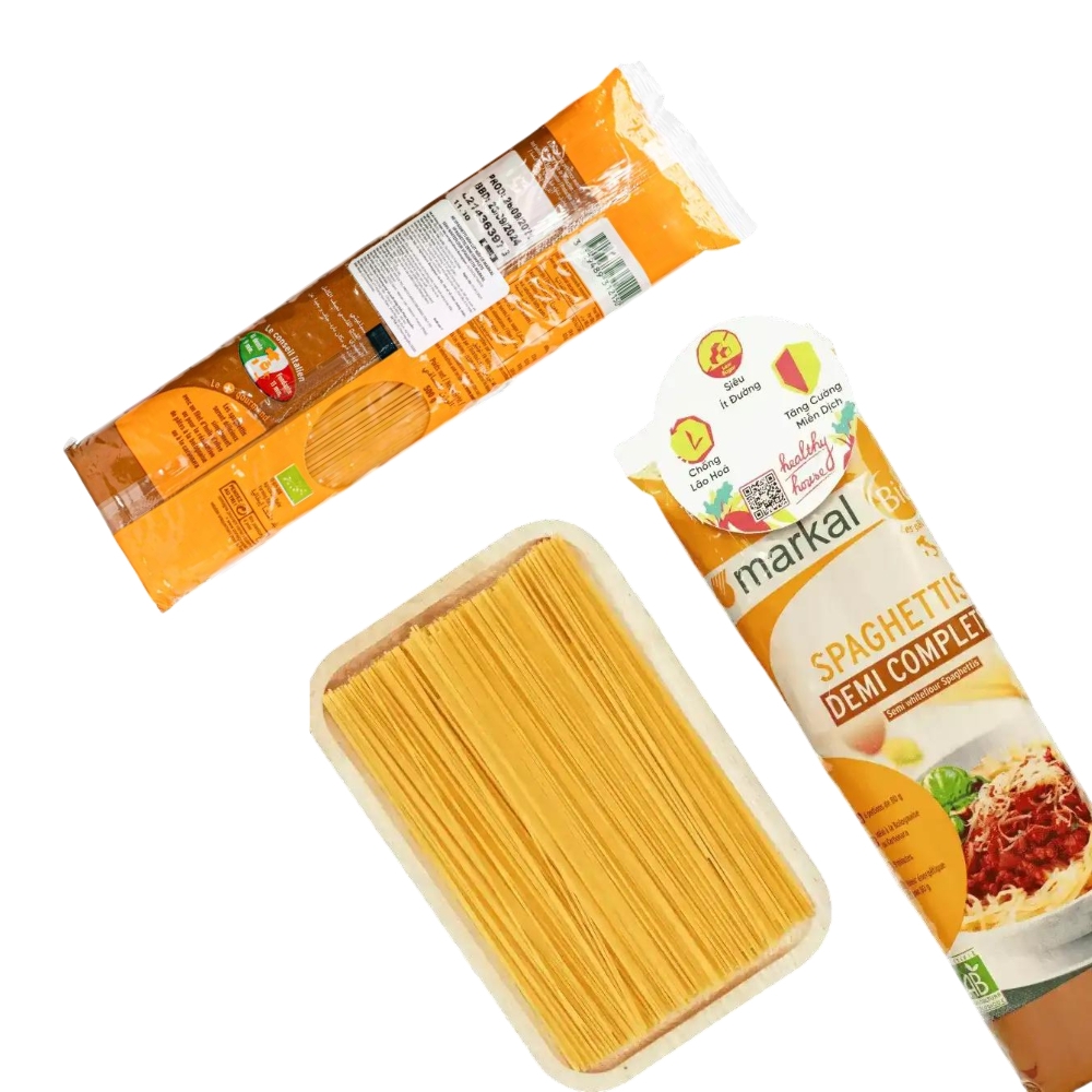 Mì spaghetti bán lứt hữu cơ Markal 500g
