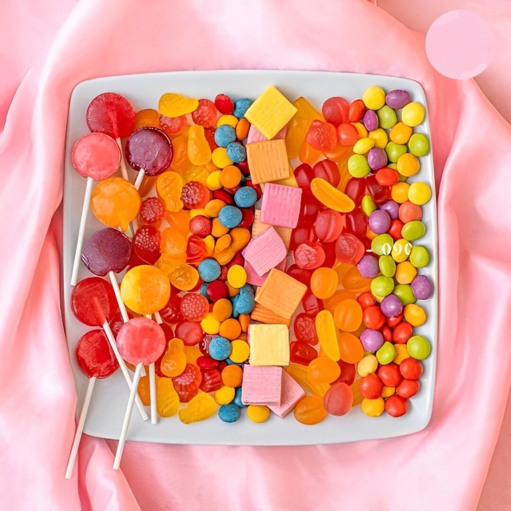 Kẹo viên/kẹo dẻo hữu cơ hình gấu/hình hạt đậu vị bạc hà/vị trái cây bổ sung vitamin C Yumearth 93,6g/50g