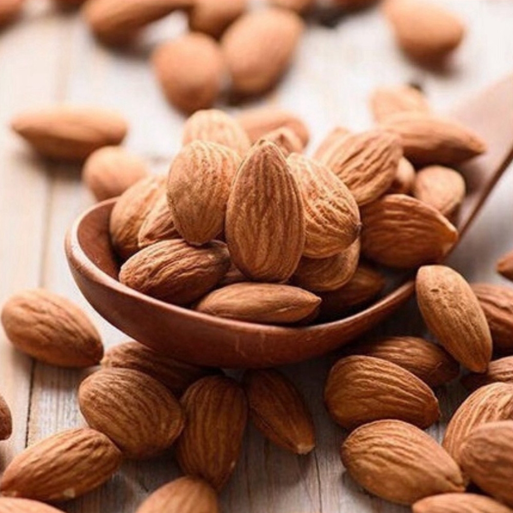 Hạt hạnh nhân/hạt mè vàng hữu cơ đã tách vỏ cứng Markal 250g