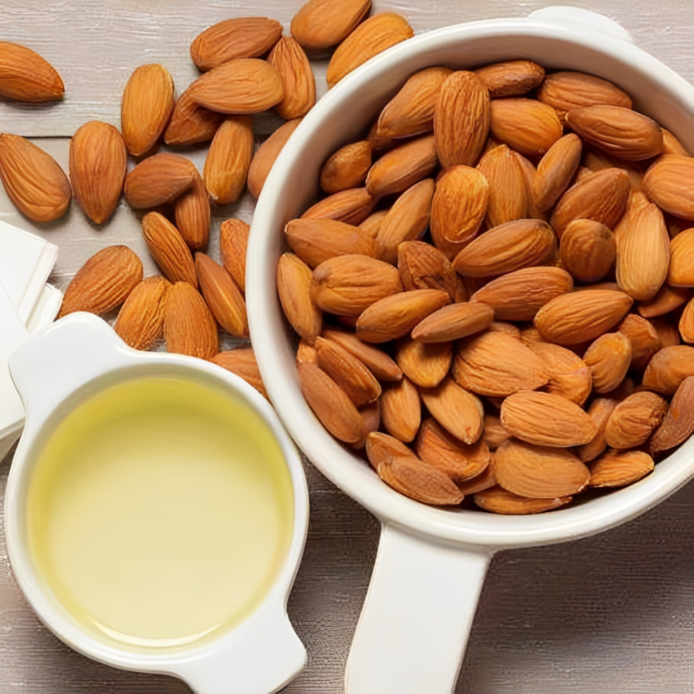 Hạt hạnh nhân/hạt mè vàng hữu cơ đã tách vỏ cứng Markal 250g