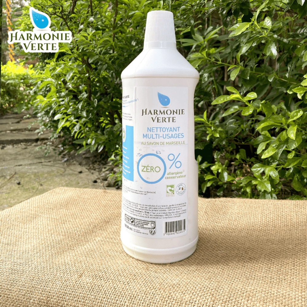 Tẩy rửa đa năng nhiều bề mặt hữu cơ Harmonie Verte 1 lít