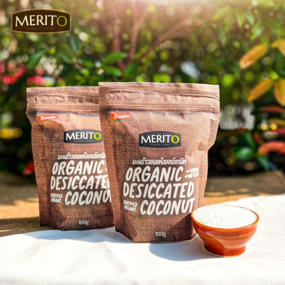 Vụn dừa hữu cơ MeritO 100g