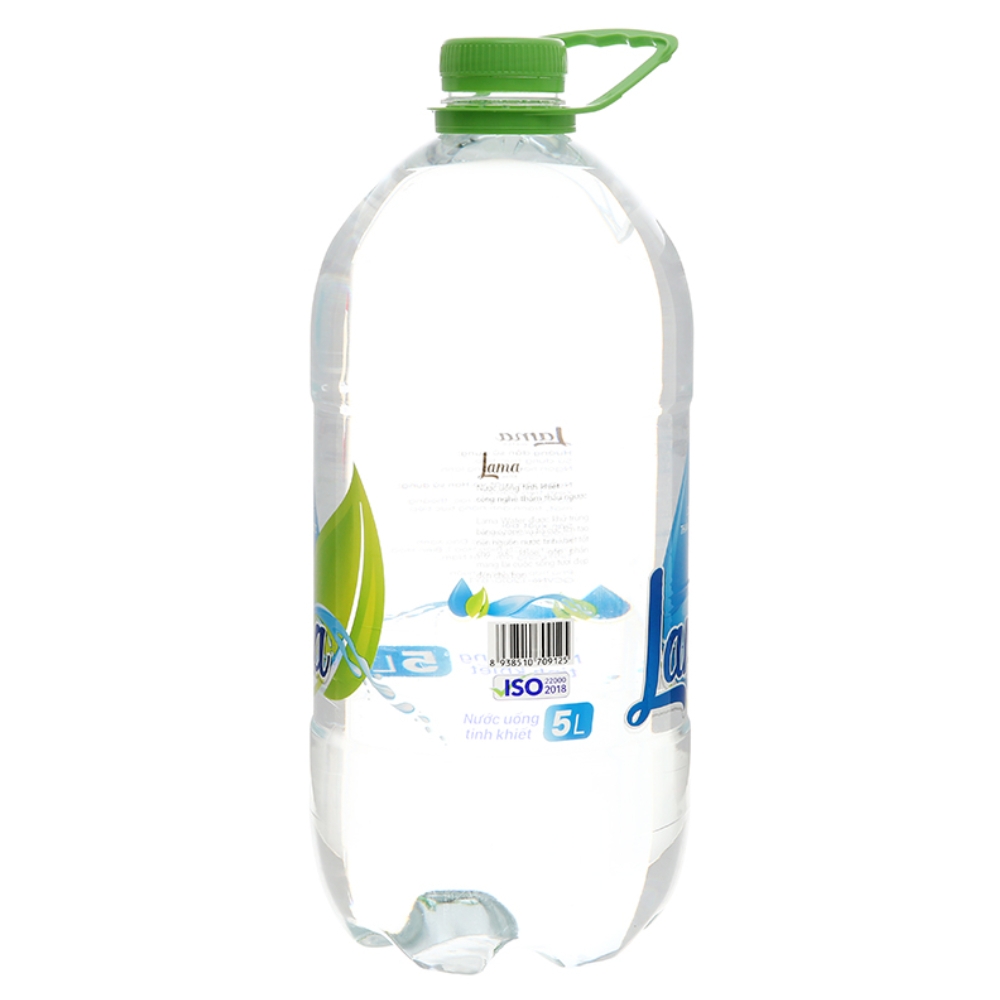 Thùng 4 chai nước tinh khiết Lama 5 lít