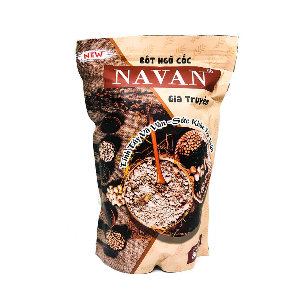 Bột ngũ cốc lợi sữa Navan (800g)