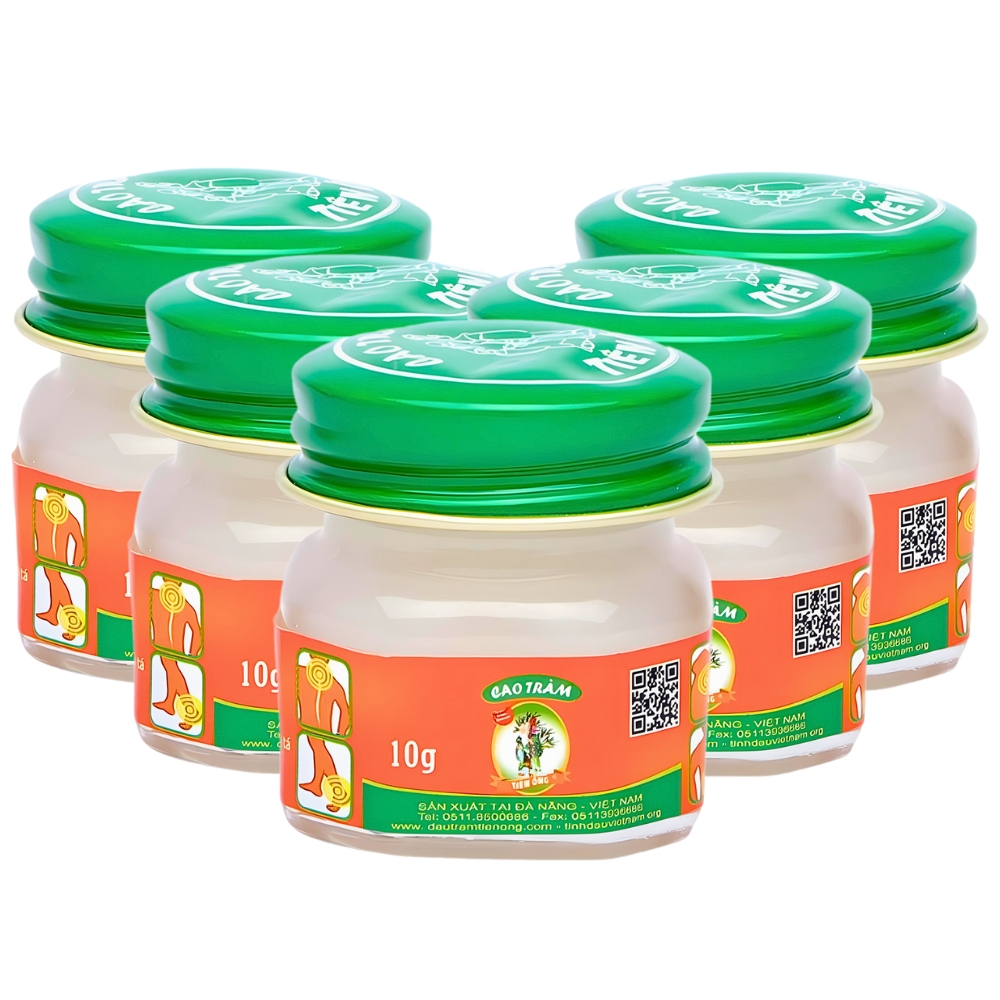 Cao tinh dầu tràm Tiên Ông 10g (Combo 3 hộp/5 hộp)