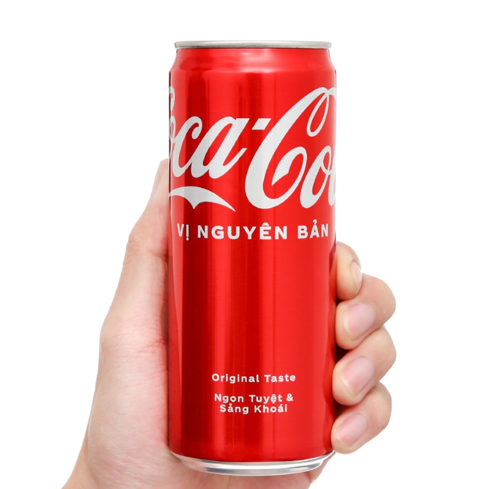 Nước ngọt Coca Cola vị nguyên bản lon 235ml/320ml và chai 300ml/390ml/600ml/1.5L/2.25L