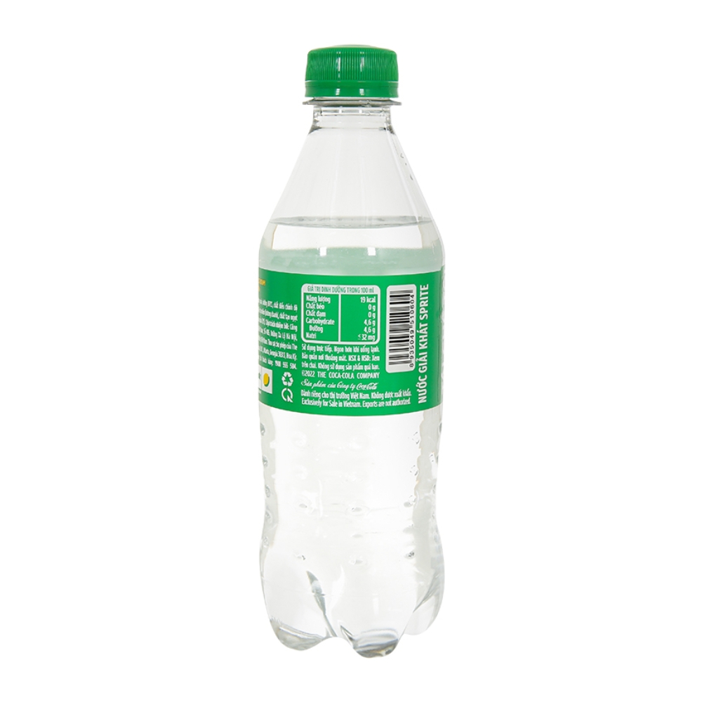 Nước ngọt giải khát Sprite hương chanh lon 235ml/320ml và chai 300ml/390ml/600ml/1.85L