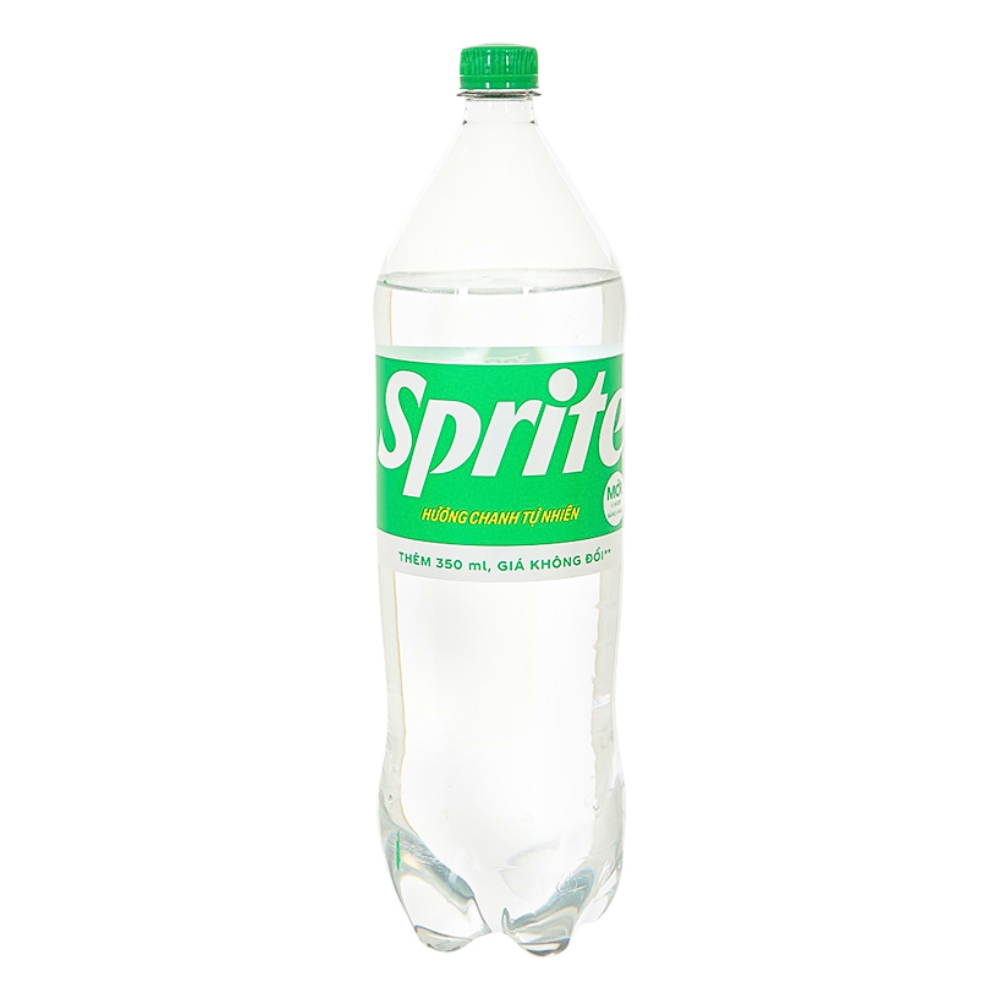 Nước ngọt giải khát Sprite hương chanh lon 235ml/320ml và chai 300ml/390ml/600ml/1.85L