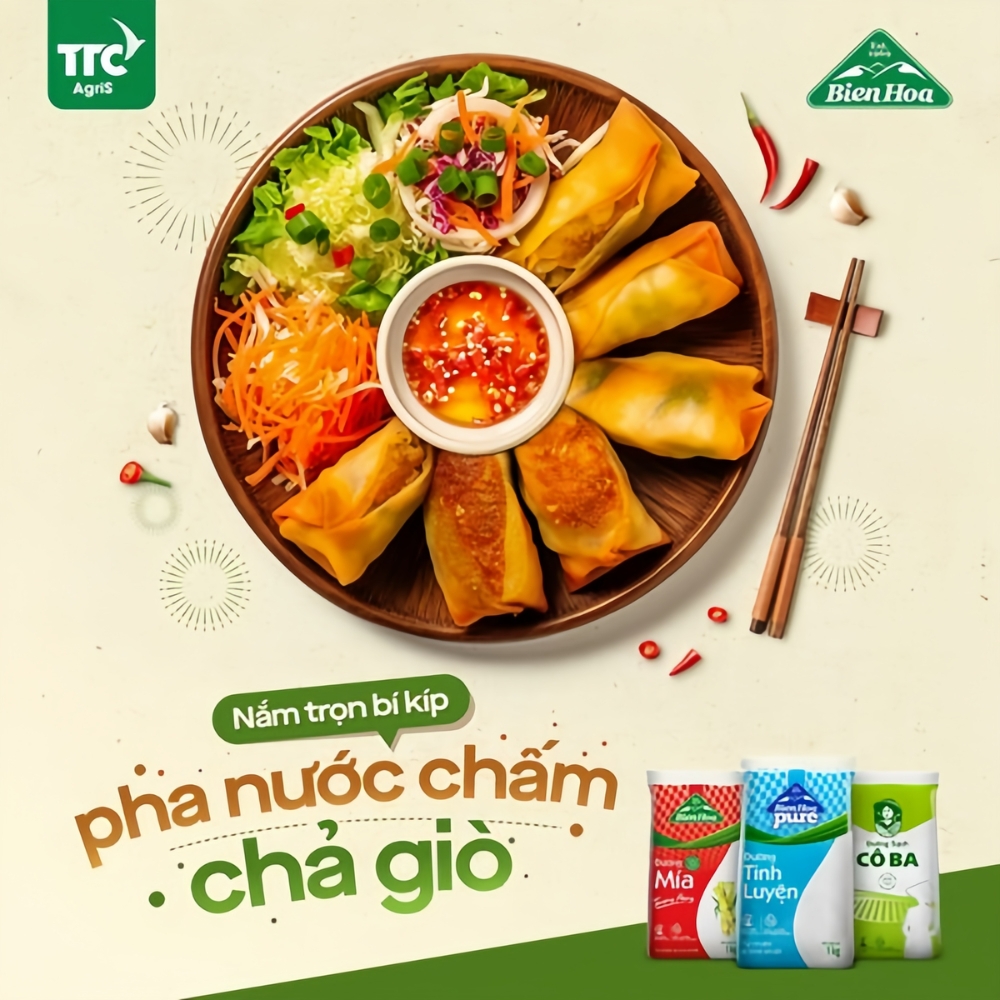 Bao 20/40 gói đường sạch Cô Ba xanh lá gói 500g/1kg