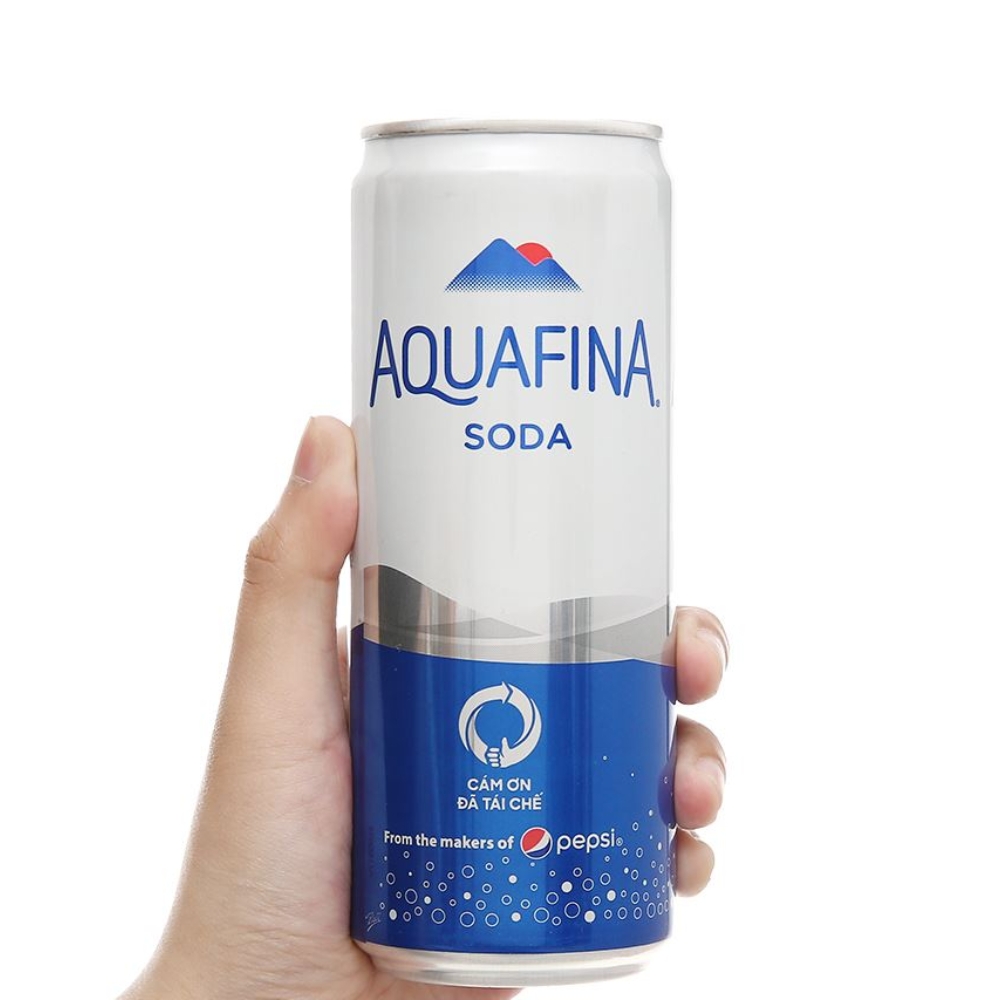 (Lốc 6 chai/lon) Nước uống tinh khiết/nước giải khát soda Aquafina lon 320ml & chai 355ml/500ml/1.5L