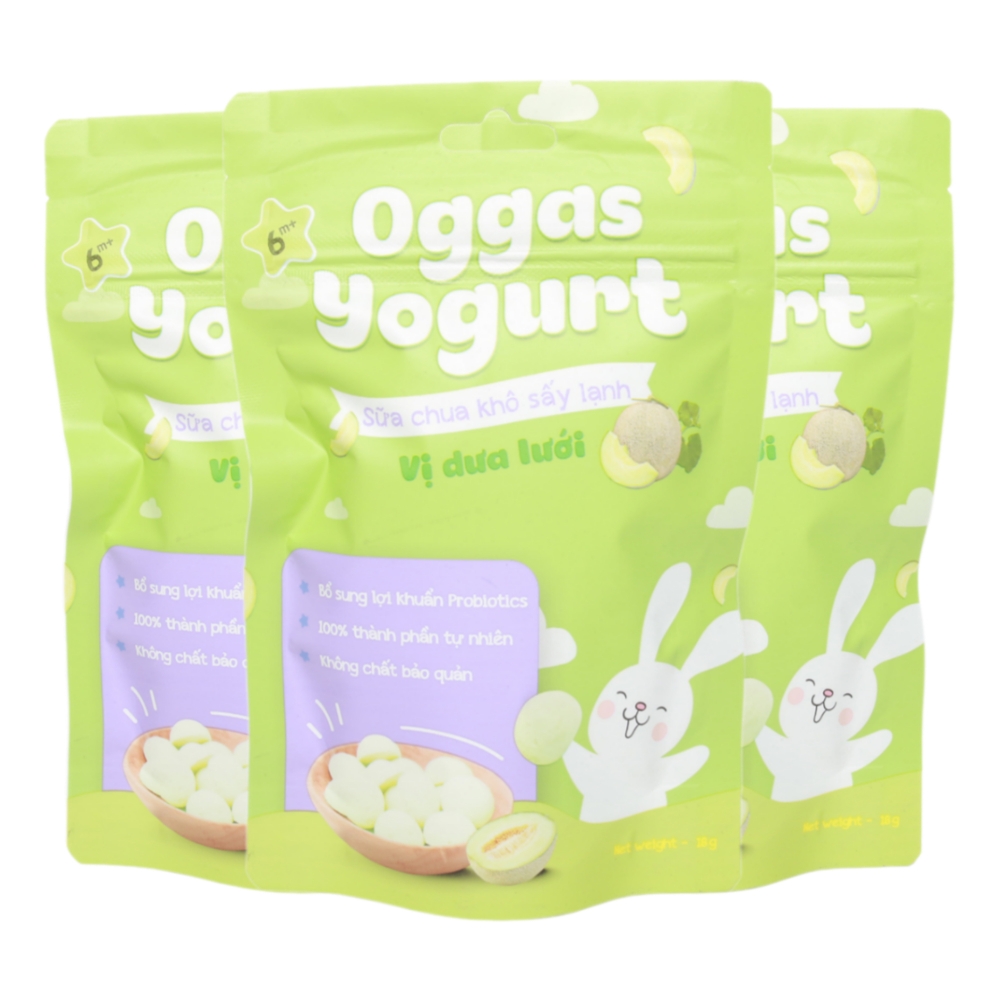 (Combo 5/10 gói) Sữa chua Oggas Yogurt nhiều vị 10gr/18gr cho bé từ 6 tháng tuổi