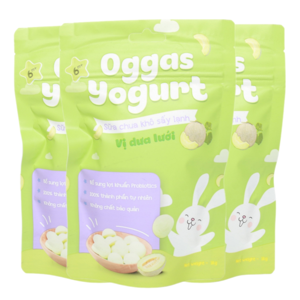 (Combo 5/10 gói) Sữa chua Oggas Yogurt nhiều vị 10gr/18gr cho bé từ 6 tháng tuổi