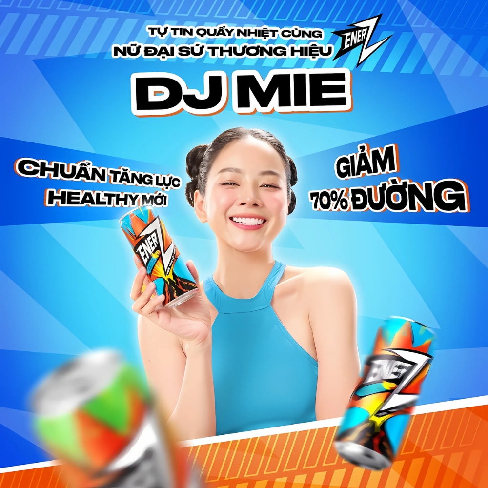 Thùng 24 lon nước tăng lực Ener Z vị xoài chanh dây/dưa lưới 320ml