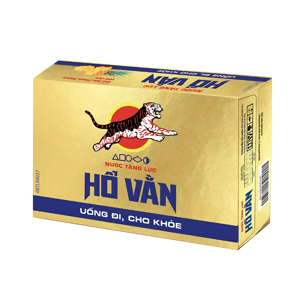 Thùng 24 chai/lon nước tăng lực Hổ Vằn 245ml/330ml