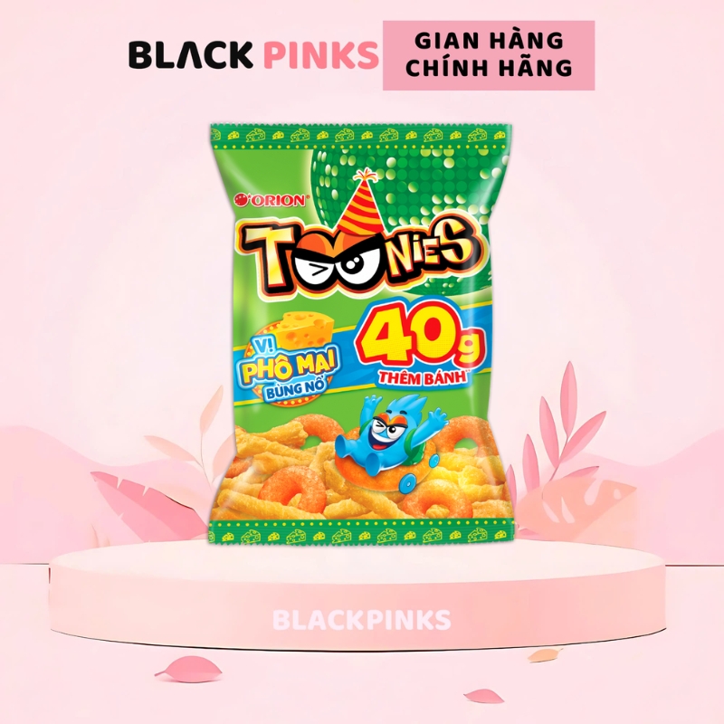 Snack Toonies vị gà rán, phô mai, cay, socola 40g
