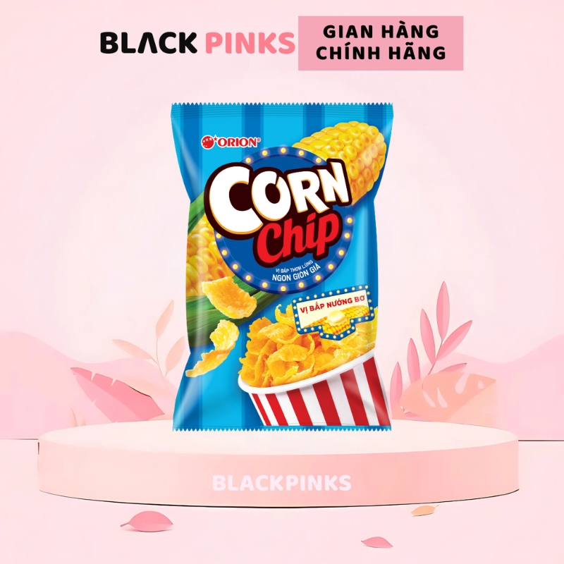 Snack Cornchip Orion vị bắp nướng bơ/bắp ngọt và cay 35g