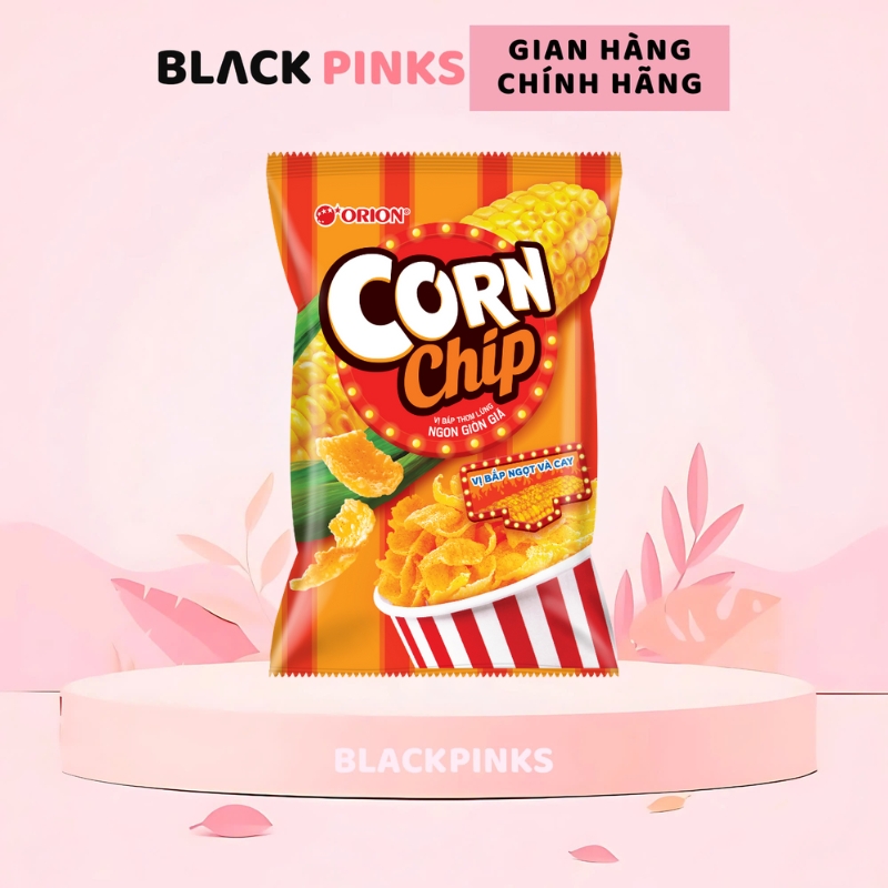 Snack Cornchip Orion vị bắp nướng bơ/bắp ngọt và cay 35g