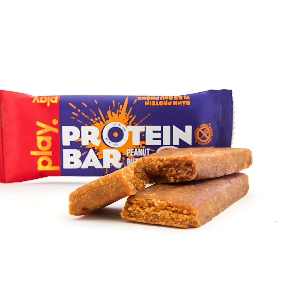 Thanh Protein Bar vị bơ đậu phộng/double cacao/ cam và cacao/mix vị 45g