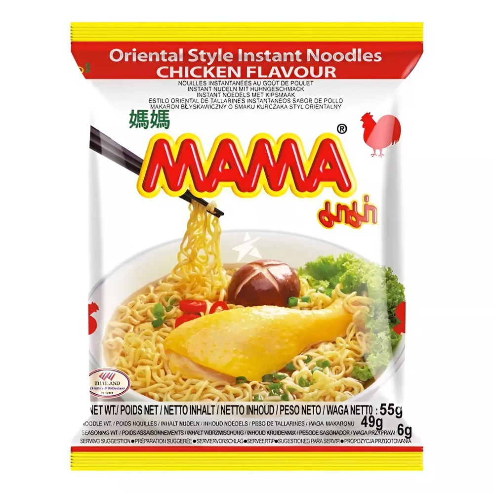 Mì gói/ly Mama Thái Lan mì trộn/chay nhiều hương vị gói/ly 55g/60g/85g/90g